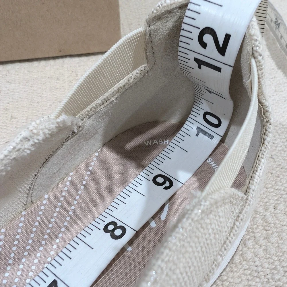 Clarks Cloudsteppers Breeze Step Loafers‎ Natural Interest Shimmer 8.5 M NIB